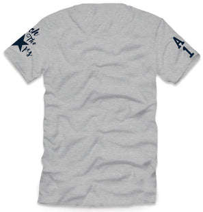 OG Space Age Clothing Co. T- Shirt Grey / Navy