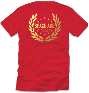 Gold Rush T- Shirt - Red