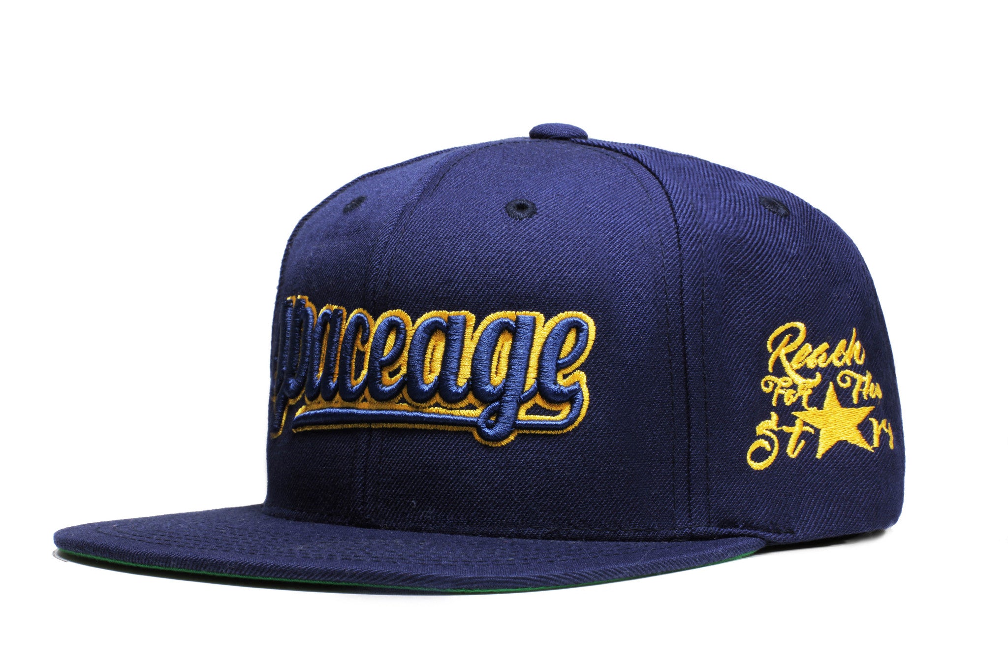 Space Age Snap  Back - Navy / Gold