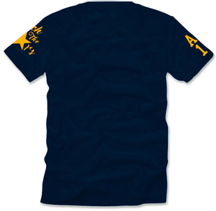 OG Space Age Clothing Co. T- Shirt  Navy / Gold