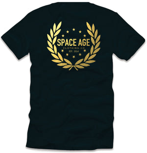 Gold Rush T- Shirt  Black / Metallic
