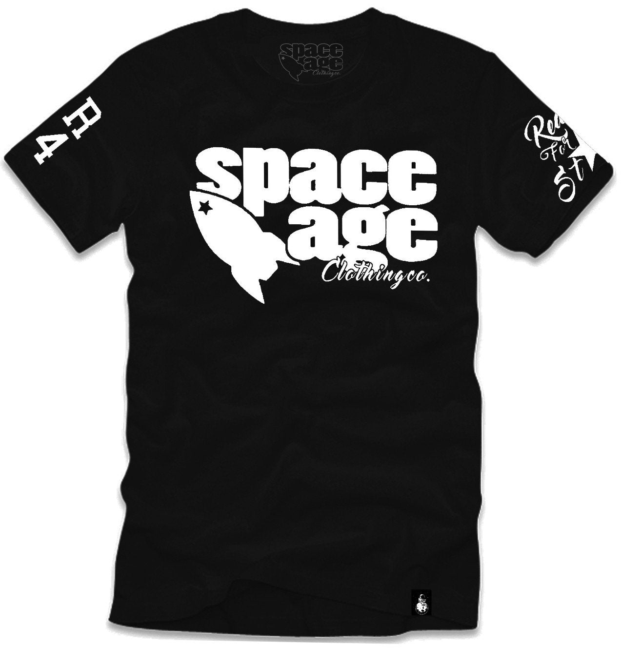 OG Space Age Clothing Co. T- Shirt  Black / White