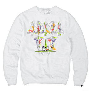 Paper Shuttle / Sweatshirt Colors