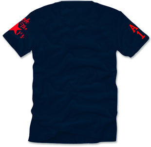OG Space Age Clothing Co. T- Shirt  Navy / Red