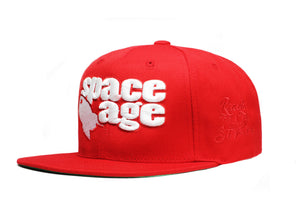 OG Space Age Snap Back  - Red / White