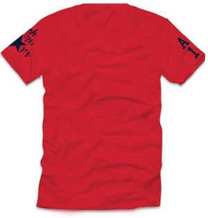 OG Space Age Clothing Co. T- Shirt  Red / Navy